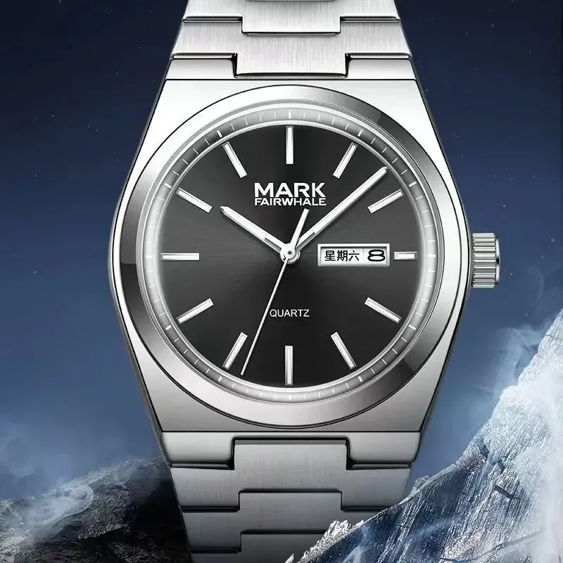 Mark Fairwhale 5160 Man Simple Quartz Clock Male Ultrathin Watch Week Date Mens Waterproof Business Wristwatches Reloj Hombre
Mark Fairwhale 5160 Man Simple Quartz Clock Male Ultrathin Watch Week Date Mens Waterproof Business Wristwatches Reloj Hombre