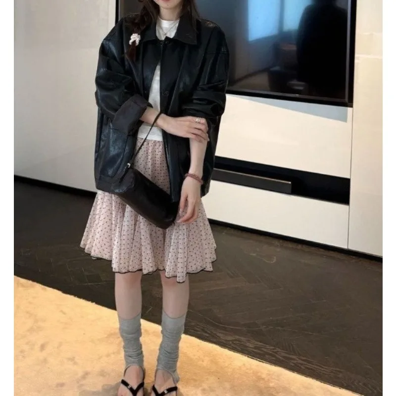 Big Pendulum Mesh Polka Dot A-shaped Skirt Women's 2026 Spring and Summer New Popular Korean Version High Waist Short Skirt
Big Pendulum Mesh Polka Dot A-shaped Skirt Women's 2026 Spring and Summer New Popular Korean Version High Waist Short Skirt