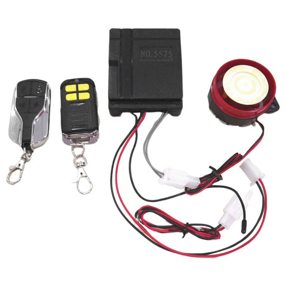 Car and Motorcycle Universal 12V Vehicle Anti-Theft Alarm Bicycle and Motorcycle Dual Remote Alarm
Car and Motorcycle Universal 12V Vehicle Anti-Theft Alarm Bicycle and Motorcycle Dual Remote Alarm