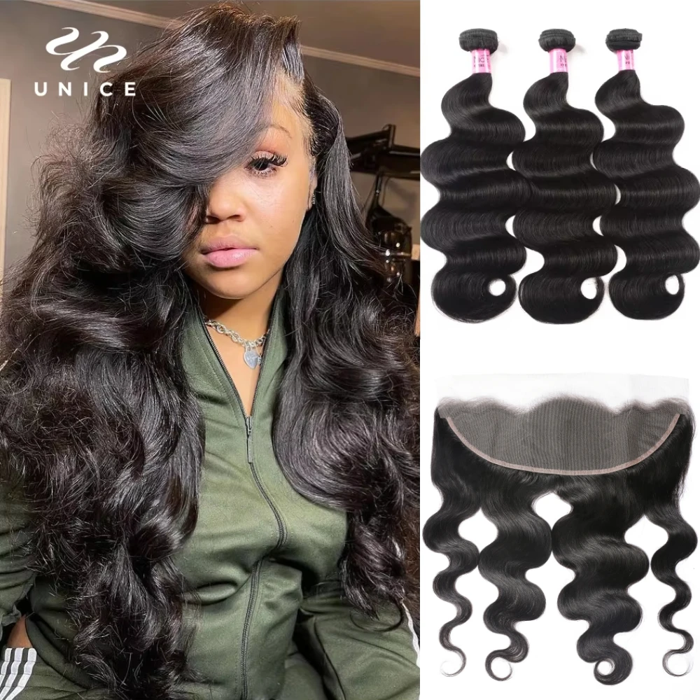 Набор из 3 пучков волос UNice Hair Body Wave с кружевной застежкой 13x4 или 4x4 или 5x5 HD, 100% натуральные человеческие волосы
Набор из 3 пучков волос UNice Hair Body Wave с кружевной застежкой 13x4 или 4x4 или 5x5 HD, 100% натуральные человеческие волосы