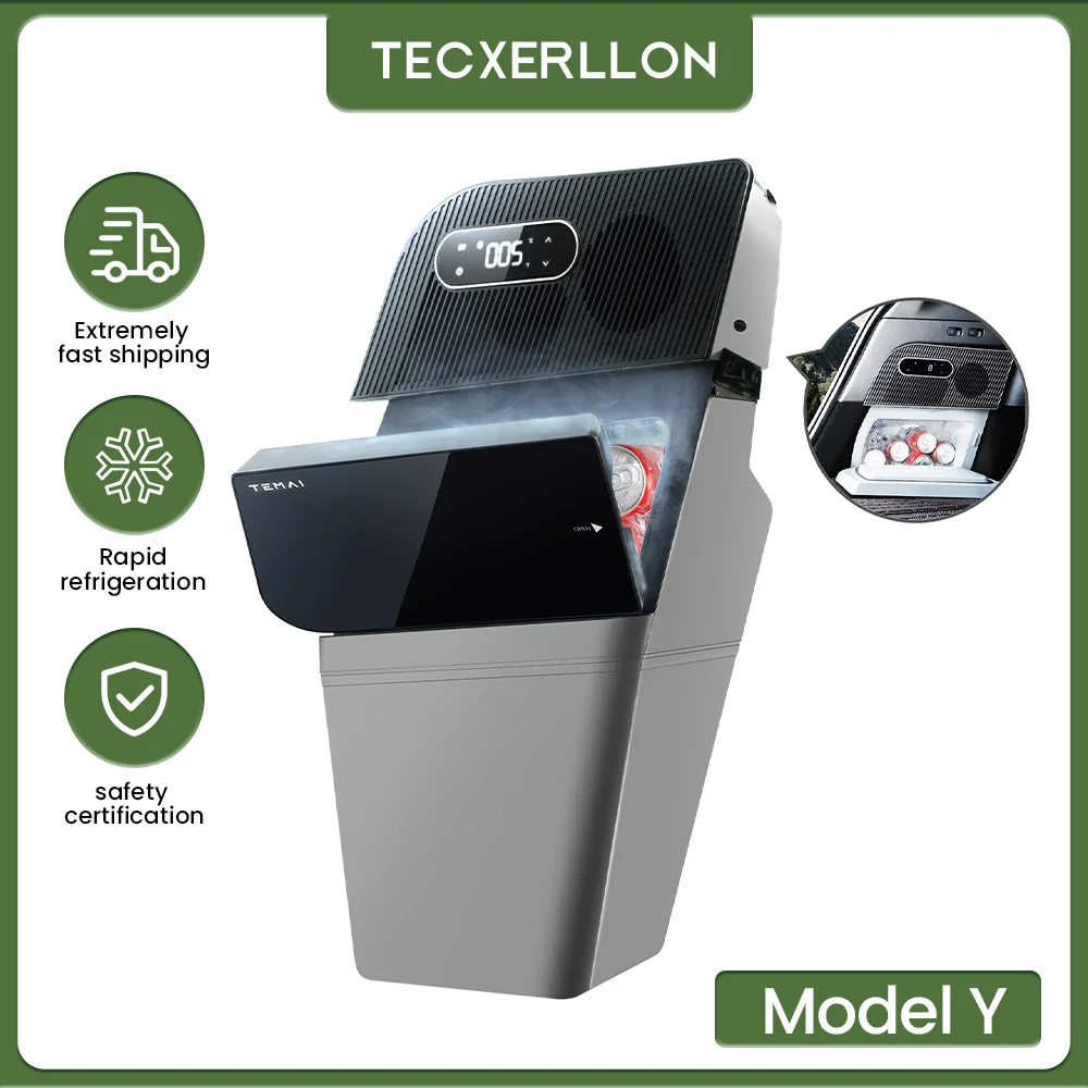 For Model Y Trunk Fridge Custom For Tesla Model Y 2021-2024 LHD RHD Trunk Refrigerator 15L Medicine Storage Travel Refrigerator
For Model Y Trunk Fridge Custom For Tesla Model Y 2021-2024 LHD RHD Trunk Refrigerator 15L Medicine Storage Travel Refrigerator