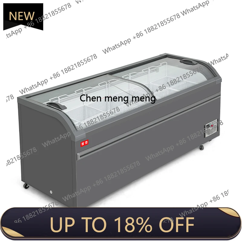 Z189 Freezer commercial large-capacity refrigerator display fresh-keeping dual-purpose transparent glass horizontal island cabi
Z189 Freezer commercial large-capacity refrigerator display fresh-keeping dual-purpose transparent glass horizontal island cabi