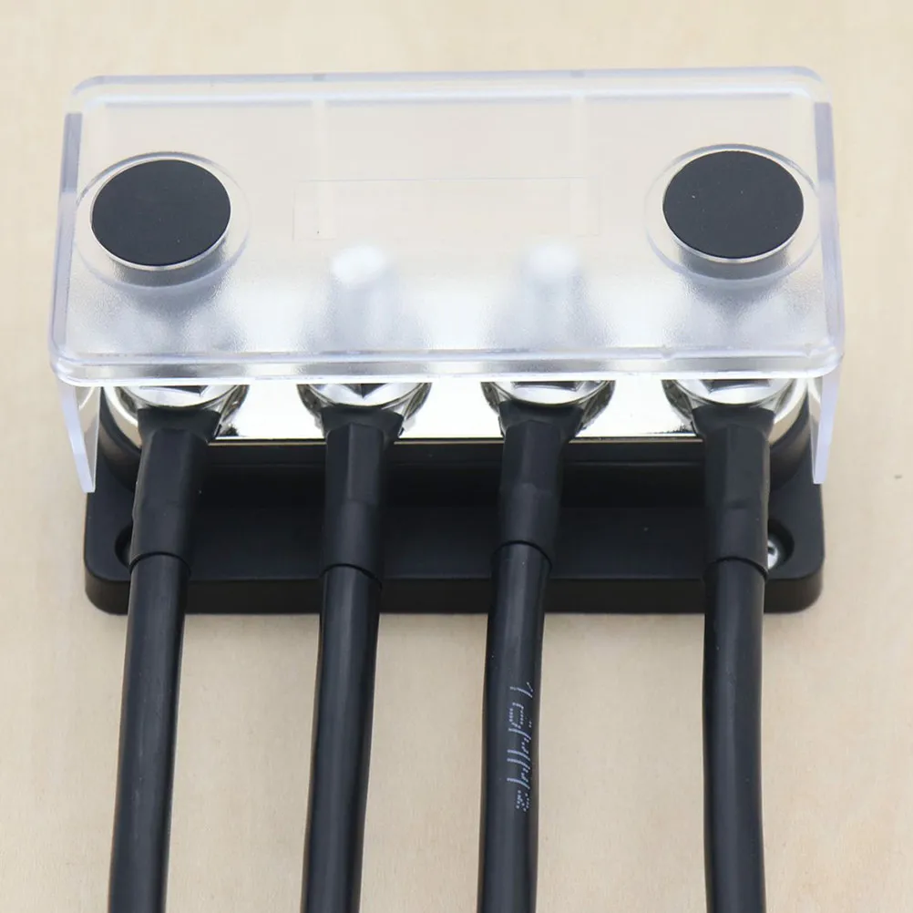 300A Terminal Bus Bar Large Current Car Terminal Strip Electrical Bus Block for Marine Rv Truck Power Distribution Battery
300A Terminal Bus Bar Large Current Car Terminal Strip Electrical Bus Block for Marine Rv Truck Power Distribution Battery