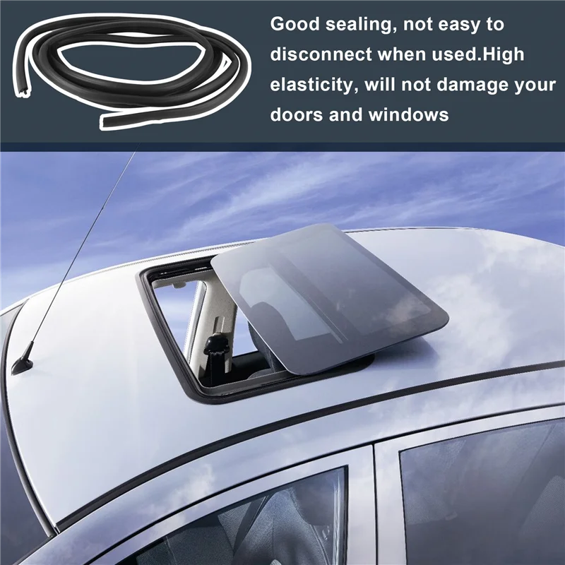ABHU Front Outer Sunroof Seal For Saab 9-5 2.8L V6 2.0L L4 Glass Sealing Strip 25842116
ABHU Front Outer Sunroof Seal For Saab 9-5 2.8L V6 2.0L L4 Glass Sealing Strip 25842116