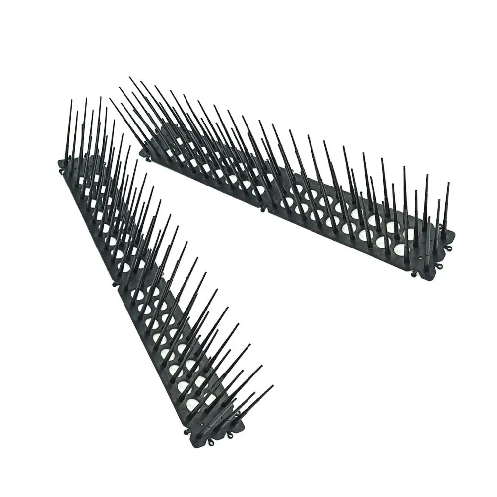 2 Pcs Anti-bird Spikes Black Garden Supplies Cat Outdoor Deterrent Mat Non-harmful Balcony Courtyard Protection
2 Pcs Anti-bird Spikes Black Garden Supplies Cat Outdoor Deterrent Mat Non-harmful Balcony Courtyard Protection