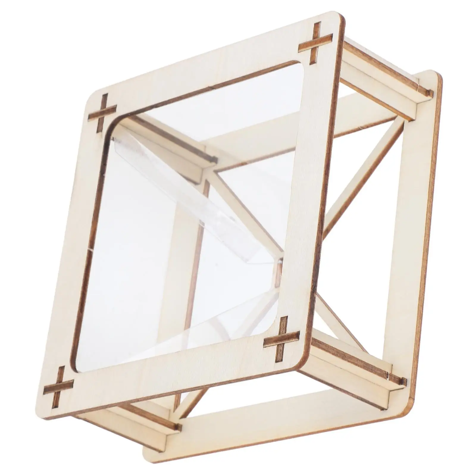 DIY Holographic Projector Kit 3D Building Model Educational STEM Toy Science For Kids Students Wooden Present Craft
DIY Holographic Projector Kit 3D Building Model Educational STEM Toy Science For Kids Students Wooden Present Craft