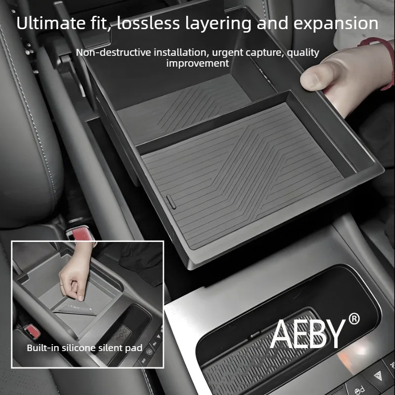 For BYD ATTO 3 2025 Slide Out Center Console Organizer,Sliding Center Console Tray,Extra storage organizer box,Accessories
For BYD ATTO 3 2025 Slide Out Center Console Organizer,Sliding Center Console Tray,Extra storage organizer box,Accessories