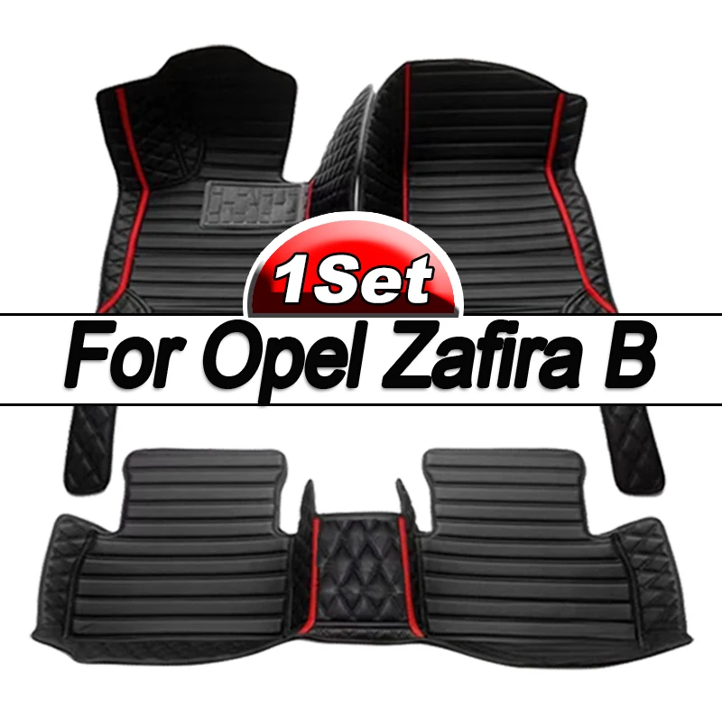 Custom Auto Luxury Leather Car Floor Mat For Opel Zafira B 2005 2006 2007 2008 Car Mat Full Set Women Waterproof Accessories
Custom Auto Luxury Leather Car Floor Mat For Opel Zafira B 2005 2006 2007 2008 Car Mat Full Set Women Waterproof Accessories
