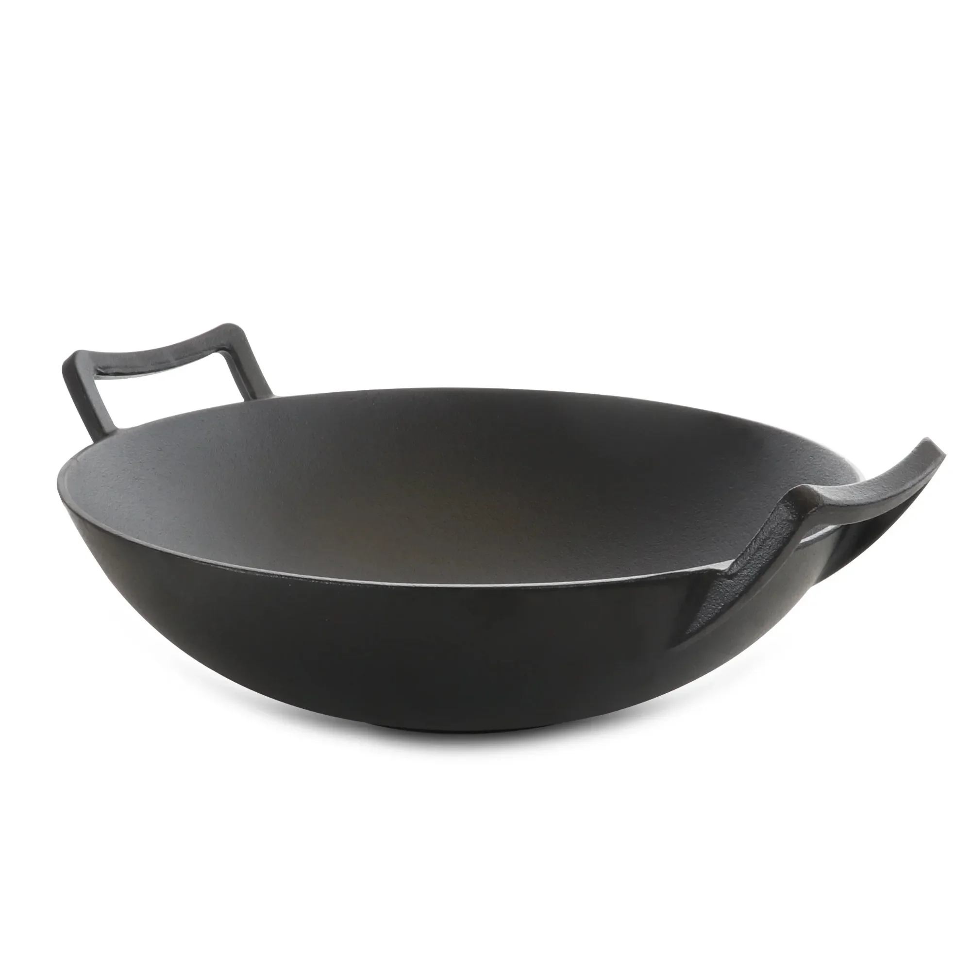 2 Piece 14 inch Heavy Duty Cast Iron Wok with Wood Lid
2 Piece 14 inch Heavy Duty Cast Iron Wok with Wood Lid