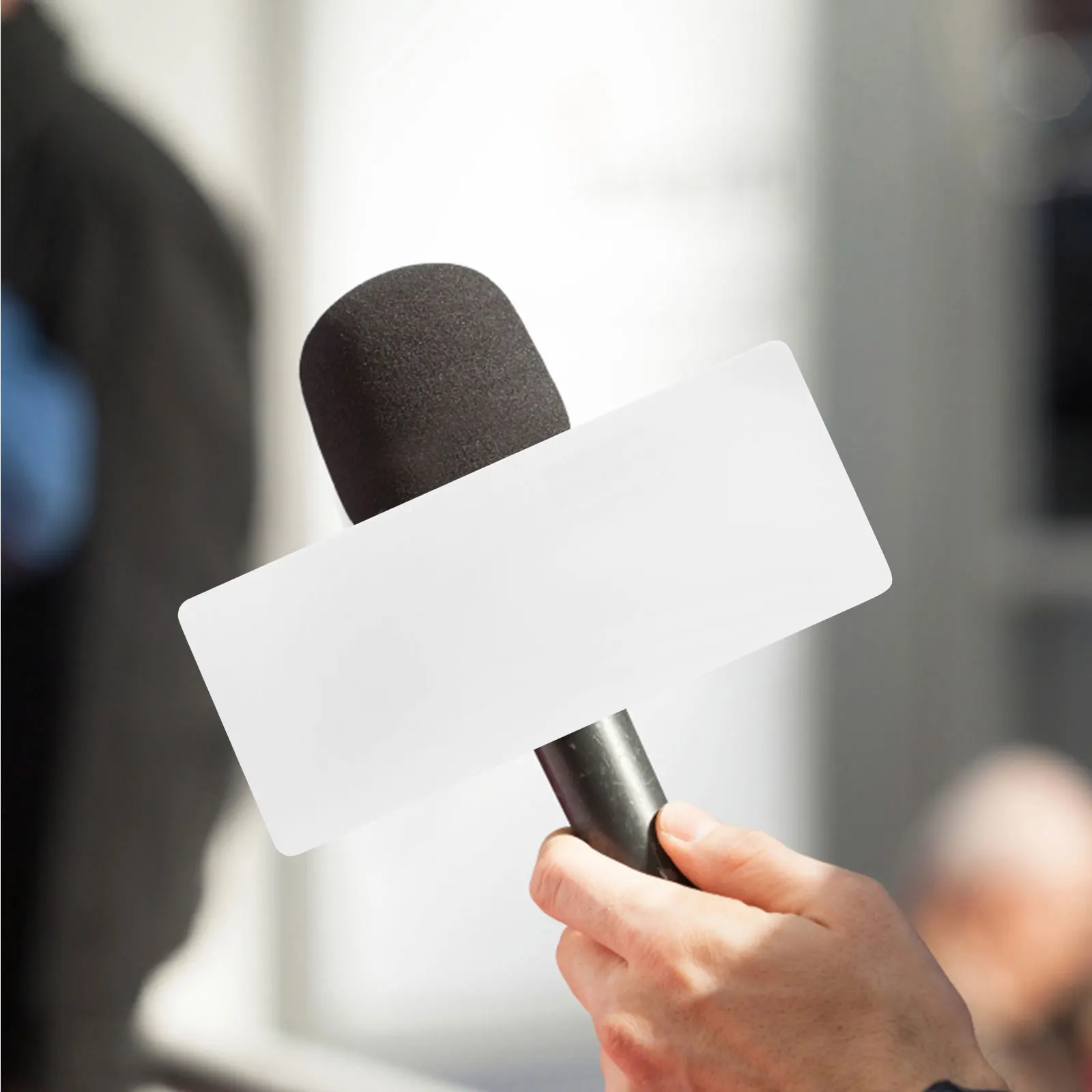 Microphone Logo Station Acrylic Blank 18x7 5CM Customizable Hosting Campus Portable Sign H held Interview Small
Microphone Logo Station Acrylic Blank 18x7 5CM Customizable Hosting Campus Portable Sign H held Interview Small