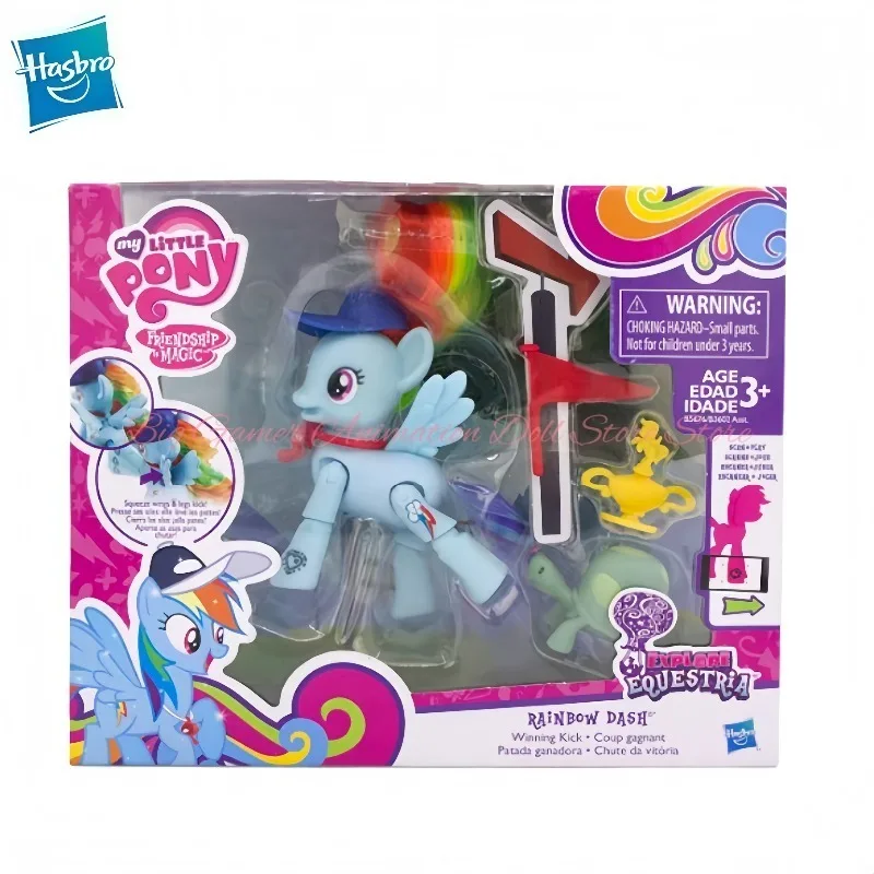 【In-stock】Hasbro My Little Pony Rainbow Dash Articulated Movable Doll Collectible Toy
【In-stock】Hasbro My Little Pony Rainbow Dash Articulated Movable Doll Collectible Toy