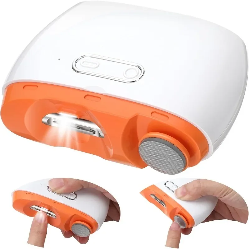 2 in 1 Automatic Electric Nail Clipper Multifunctional Portable Fingernail Cutter and Polisher Kids Nails Trimmer Manicure Tools
2 in 1 Automatic Electric Nail Clipper Multifunctional Portable Fingernail Cutter and Polisher Kids Nails Trimmer Manicure Tools