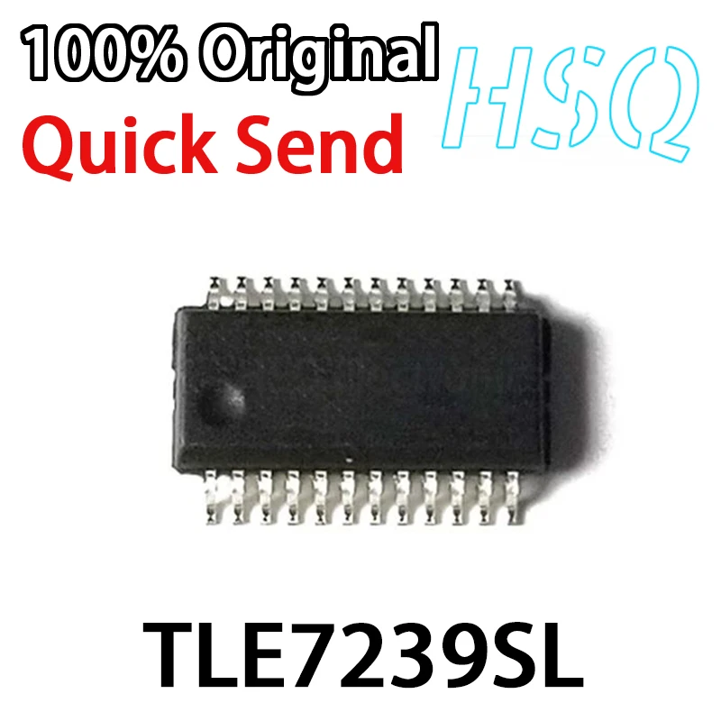 1 шт., автомобильный выключатель питания TLE7239SL TLE7239, чип в упаковке SSOP24, новый оригинальный
1 шт., автомобильный выключатель питания TLE7239SL TLE7239, чип в упаковке SSOP24, новый оригинальный