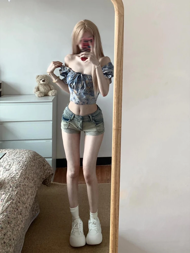 Сексуальные американские джинсовые брюки с низкой талией, женские осенние утягивающие шорты трапециевидной формы, супер orties, облегающие, увеличивающие ягодицы
Сексуальные американские джинсовые брюки с низкой талией, женские осенние утягивающие шорты трапециевидной формы, супер orties, облегающие, увеличивающие ягодицы