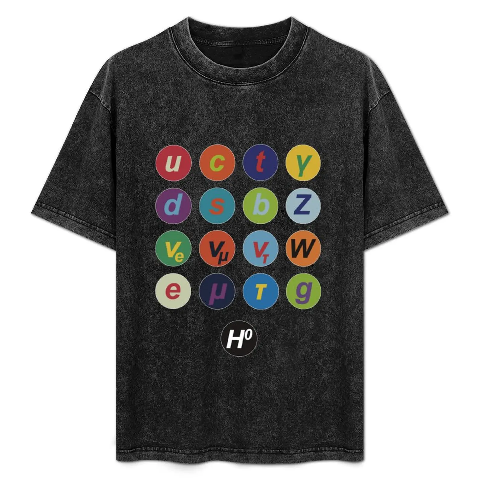 Standard model of elementary particles T-Shirt Vintage Print Crew Neck Tee
Standard model of elementary particles T-Shirt Vintage Print Crew Neck Tee