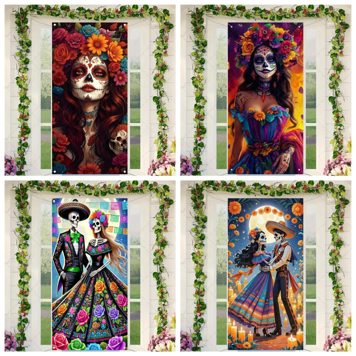 Mexican Day Of The Dead Carnival Photo Booth Party Props Skull Photography Background Party Decoration Banner Door Banner
Mexican Day Of The Dead Carnival Photo Booth Party Props Skull Photography Background Party Decoration Banner Door Banner