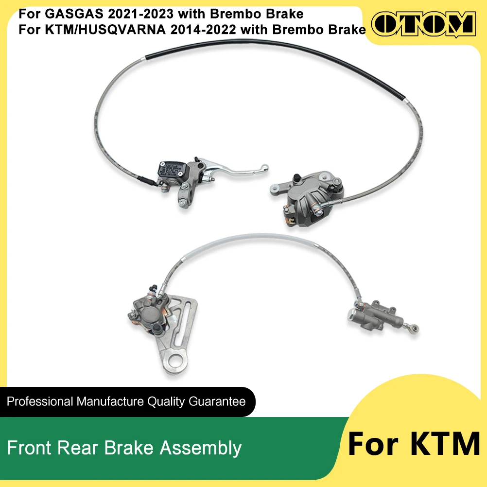 OTOM 2014-2025 Motorcycle Front Rear Brake Assembly Master Cylinder Caliper Pump For KTM HUSQVARNA GASGAS Brembo Brake Dirt Bike
OTOM 2014-2025 Motorcycle Front Rear Brake Assembly Master Cylinder Caliper Pump For KTM HUSQVARNA GASGAS Brembo Brake Dirt Bike