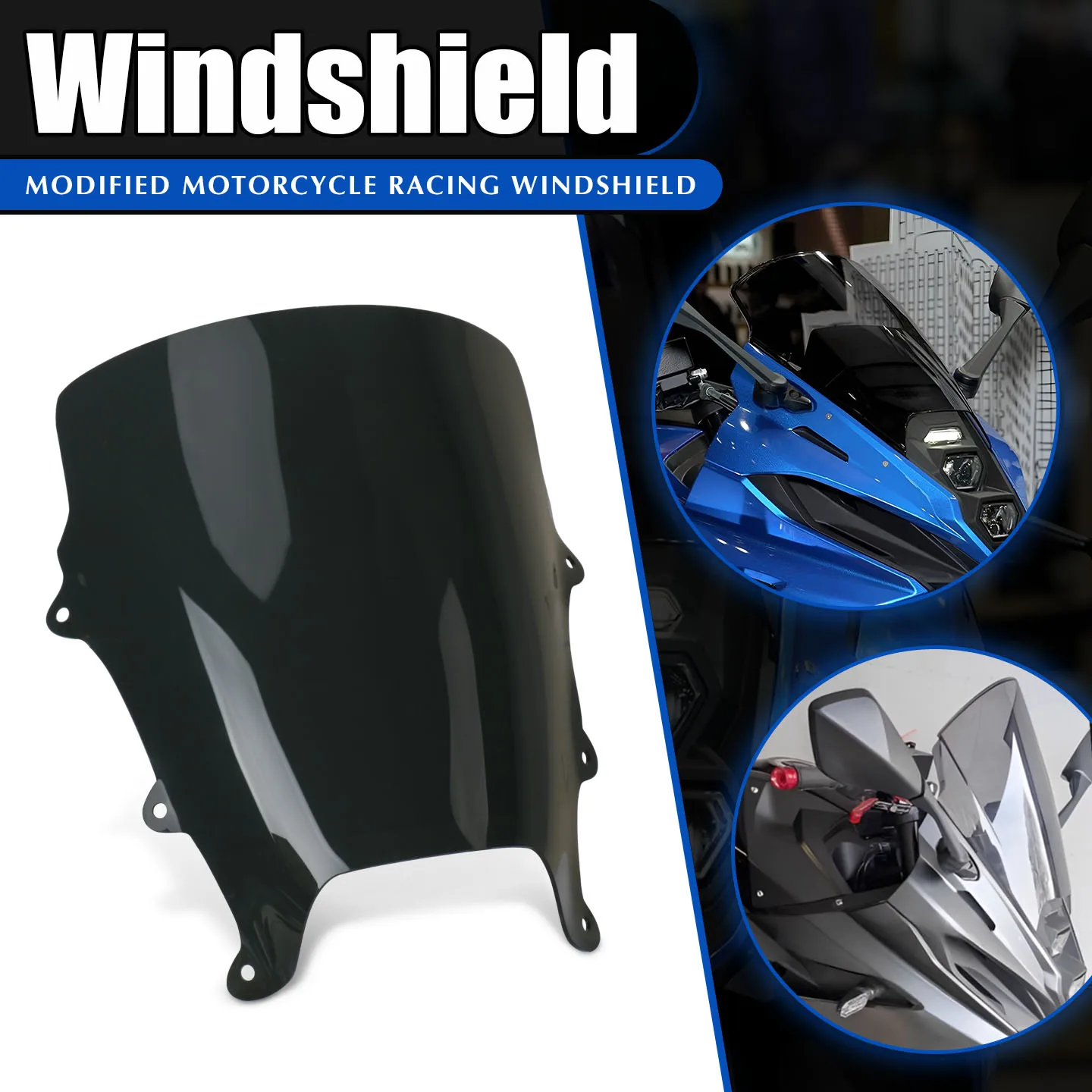 Motorcycle Street Bilke Racing Front Screen windshield Fairing Windshield For GSX-8R GSX8R GSX 8R 2023-2025
Motorcycle Street Bilke Racing Front Screen windshield Fairing Windshield For GSX-8R GSX8R GSX 8R 2023-2025