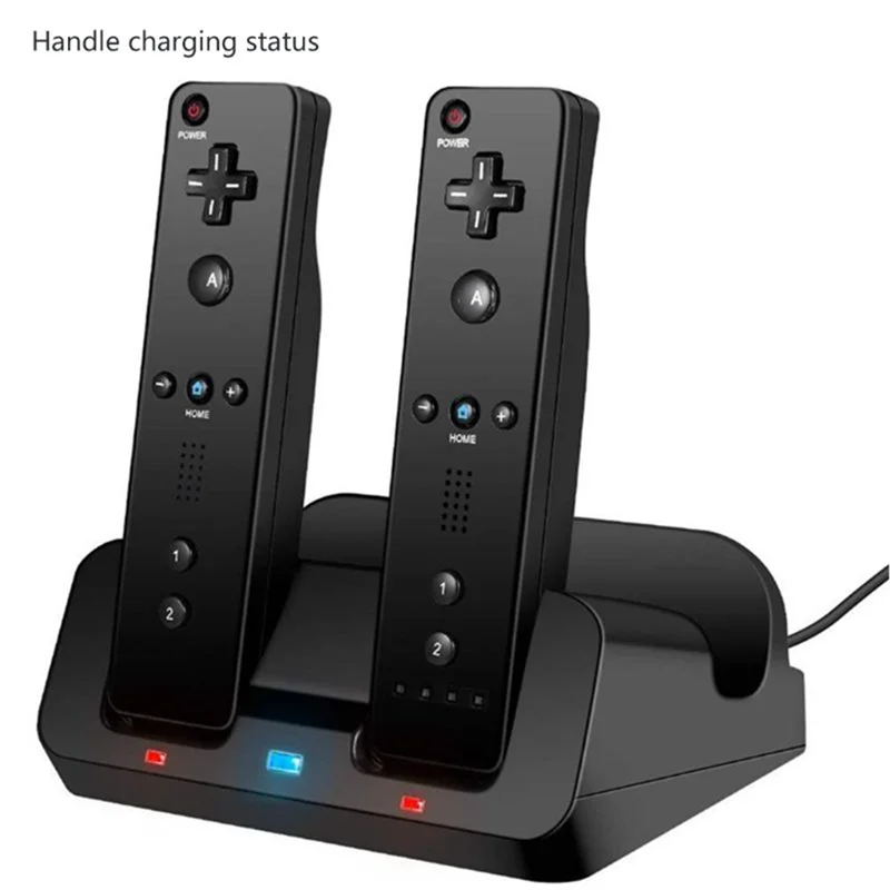 A06RP Smart Charging Station Dock Stand Charger for Wii U Gamepad Remote Controller A9LC(Black)
A06RP Smart Charging Station Dock Stand Charger for Wii U Gamepad Remote Controller A9LC(Black)