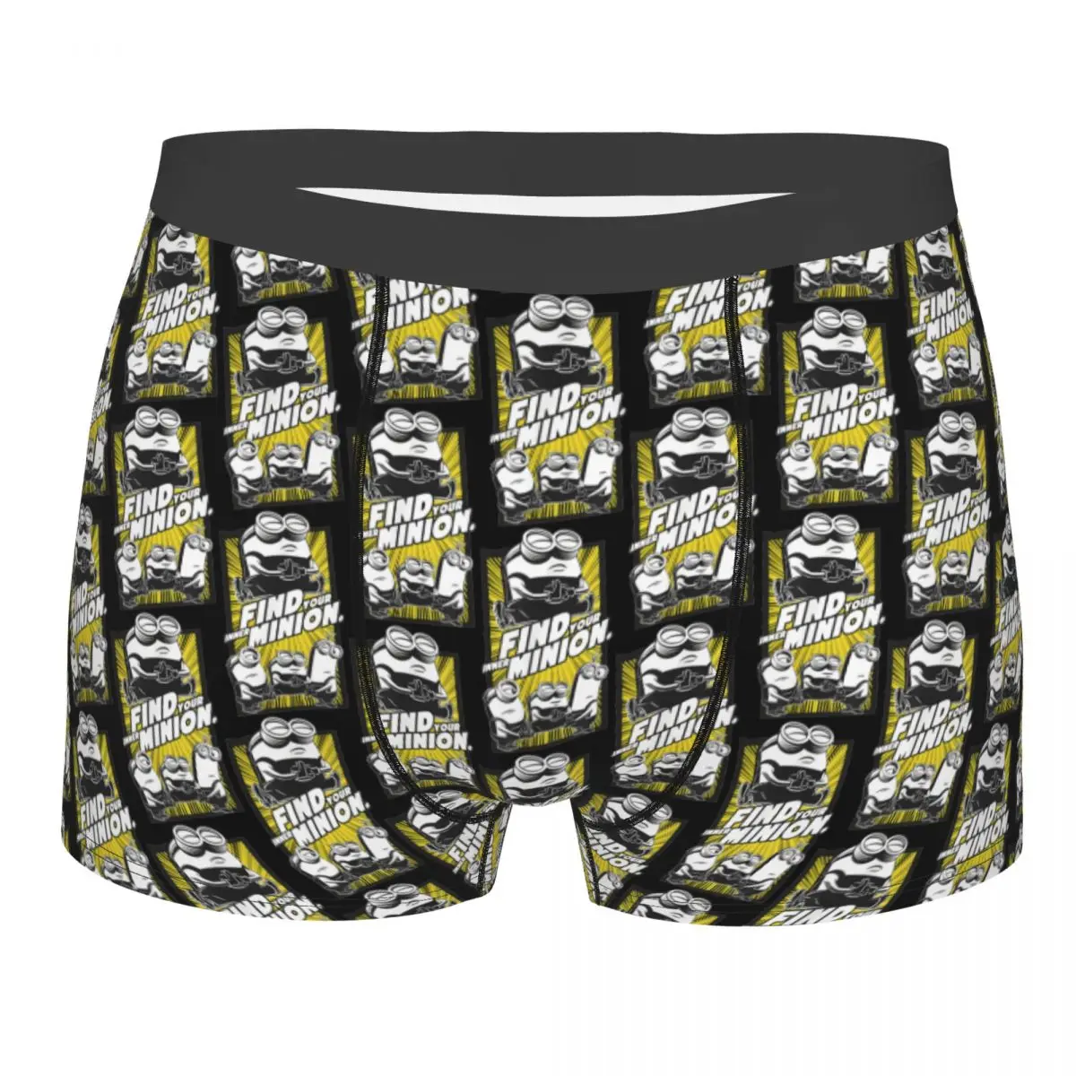 Нижнее белье с героями мультфильмов в стиле аниме M-Minions, мужские трусы-боксеры с принтом, шорты, мягкие трусы
Нижнее белье с героями мультфильмов в стиле аниме M-Minions, мужские трусы-боксеры с принтом, шорты, мягкие трусы