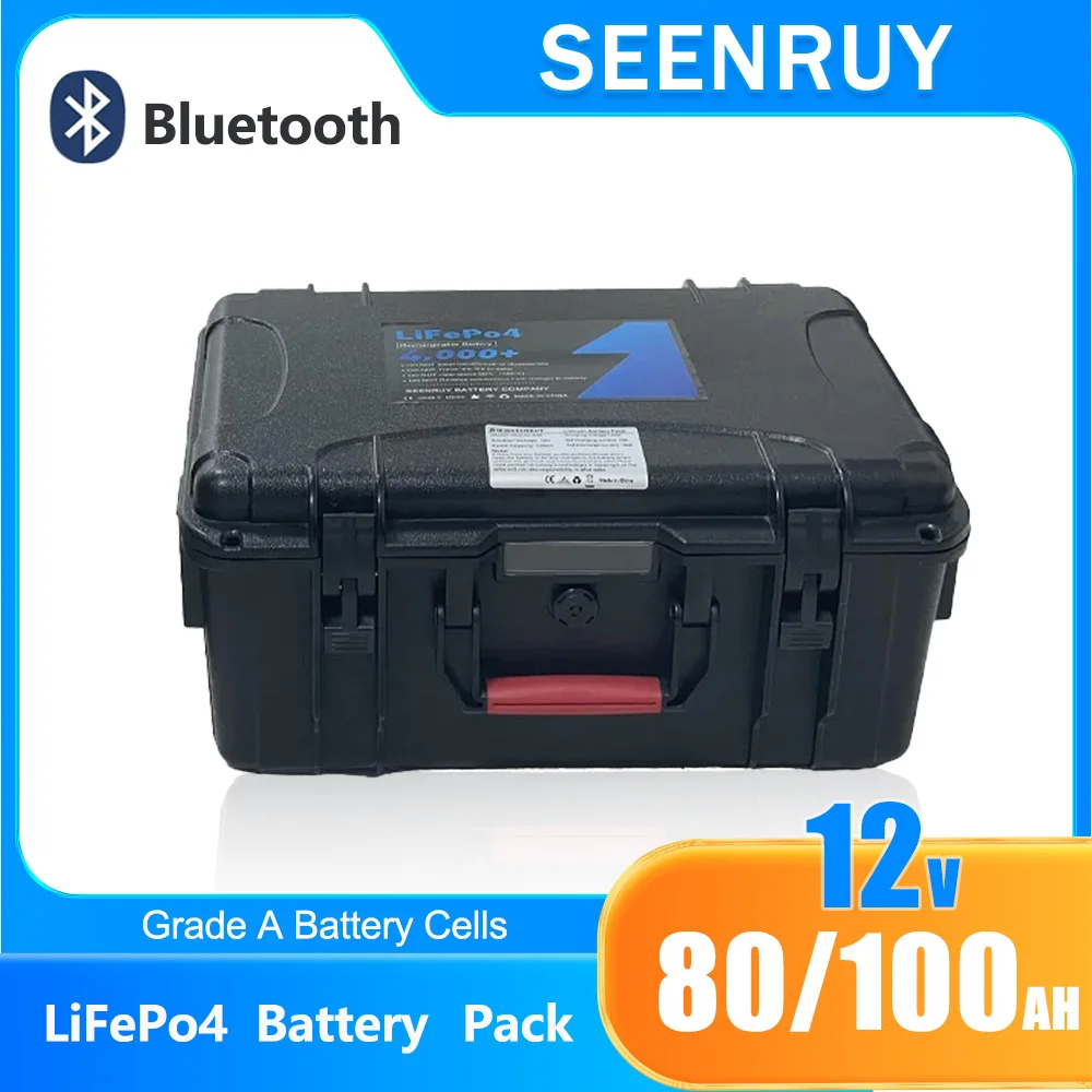 Waterproof IP67 12V 80ah 100Ah Lithium Iron Battery Pack for Fishing Boat Propeller Marine Propulsion Camping USB +10A Charger
Waterproof IP67 12V 80ah 100Ah Lithium Iron Battery Pack for Fishing Boat Propeller Marine Propulsion Camping USB +10A Charger