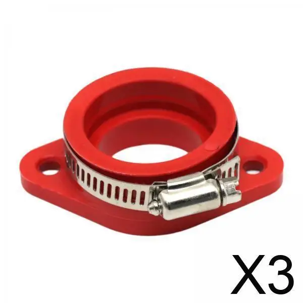 Motorcycle Carburetor Adapter Red Rubber Intake Pipe Screw Hole Distance 60mm for Pwk34mm PE28
Motorcycle Carburetor Adapter Red Rubber Intake Pipe Screw Hole Distance 60mm for Pwk34mm PE28
