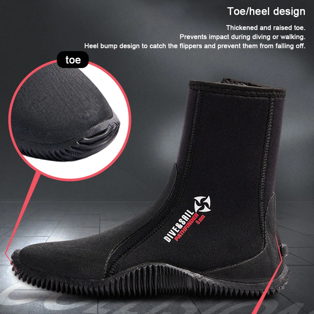 Neoprene Diving Boots Surfing Snorkeling Zipper Dive Boots Anti-Slip 5mm Swim Beach Water Boots for Diving Snorkeling Surfing
Neoprene Diving Boots Surfing Snorkeling Zipper Dive Boots Anti-Slip 5mm Swim Beach Water Boots for Diving Snorkeling Surfing