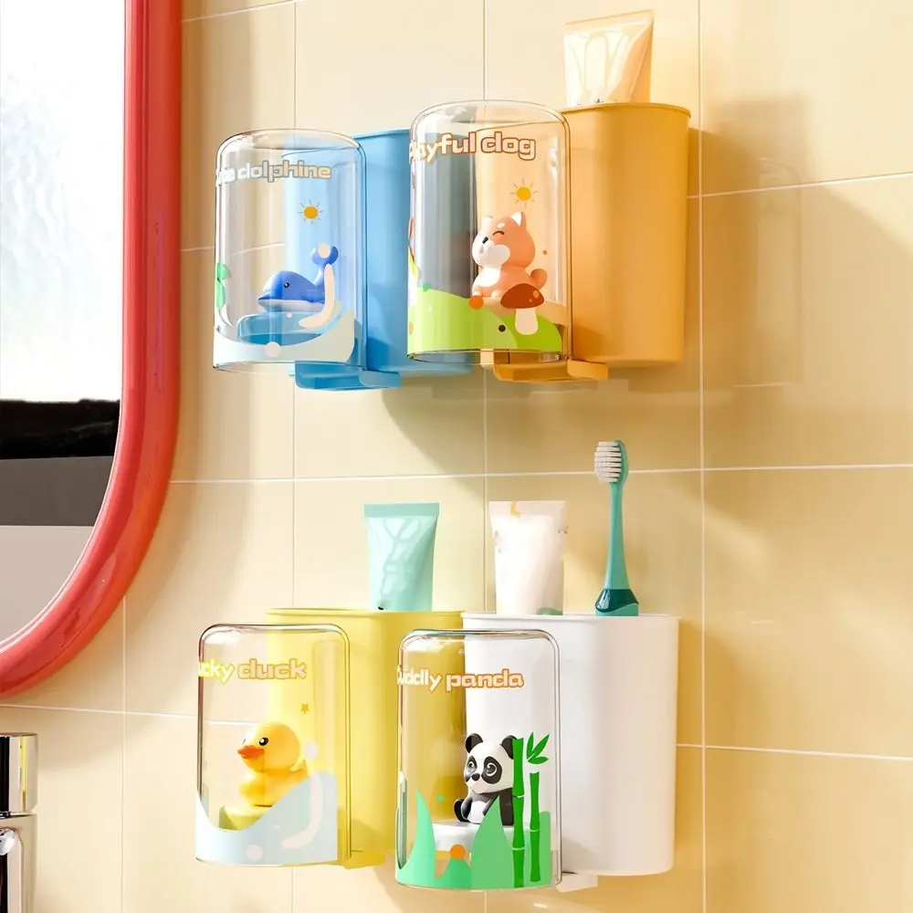 Plastic Wall Mounted Toothbrush Holder Punch-Free Large Capacity Wash Cup Storage Rack Space Saving Mouthwash Cup Hanger
Plastic Wall Mounted Toothbrush Holder Punch-Free Large Capacity Wash Cup Storage Rack Space Saving Mouthwash Cup Hanger