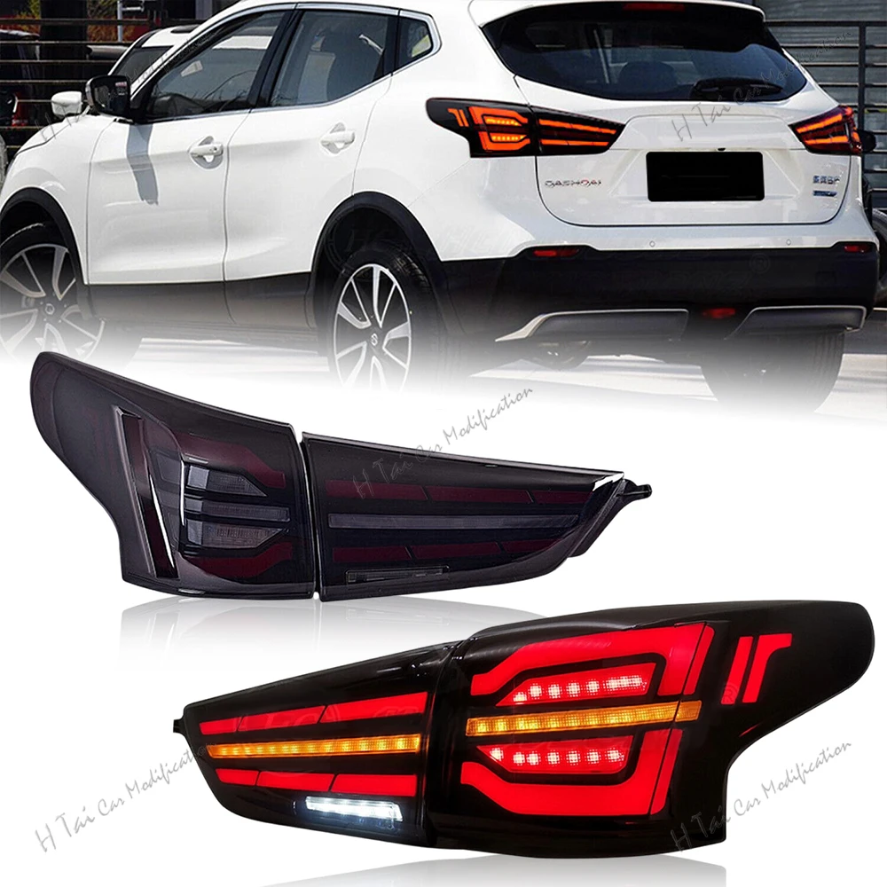 Pair LED Tail Lights For Nissan Qashqai 2016-2023 Rear Lamps Taillights Rear Brake Light DRL Turn Signal Taillight Assembly
Pair LED Tail Lights For Nissan Qashqai 2016-2023 Rear Lamps Taillights Rear Brake Light DRL Turn Signal Taillight Assembly