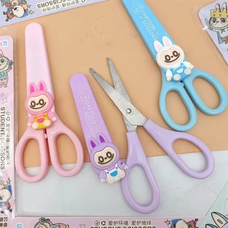 Labubu Scissors handmade paper stainless steel scissors student stationery kawaii paper cutting tools cartoon office supplies
Labubu Scissors handmade paper stainless steel scissors student stationery kawaii paper cutting tools cartoon office supplies
