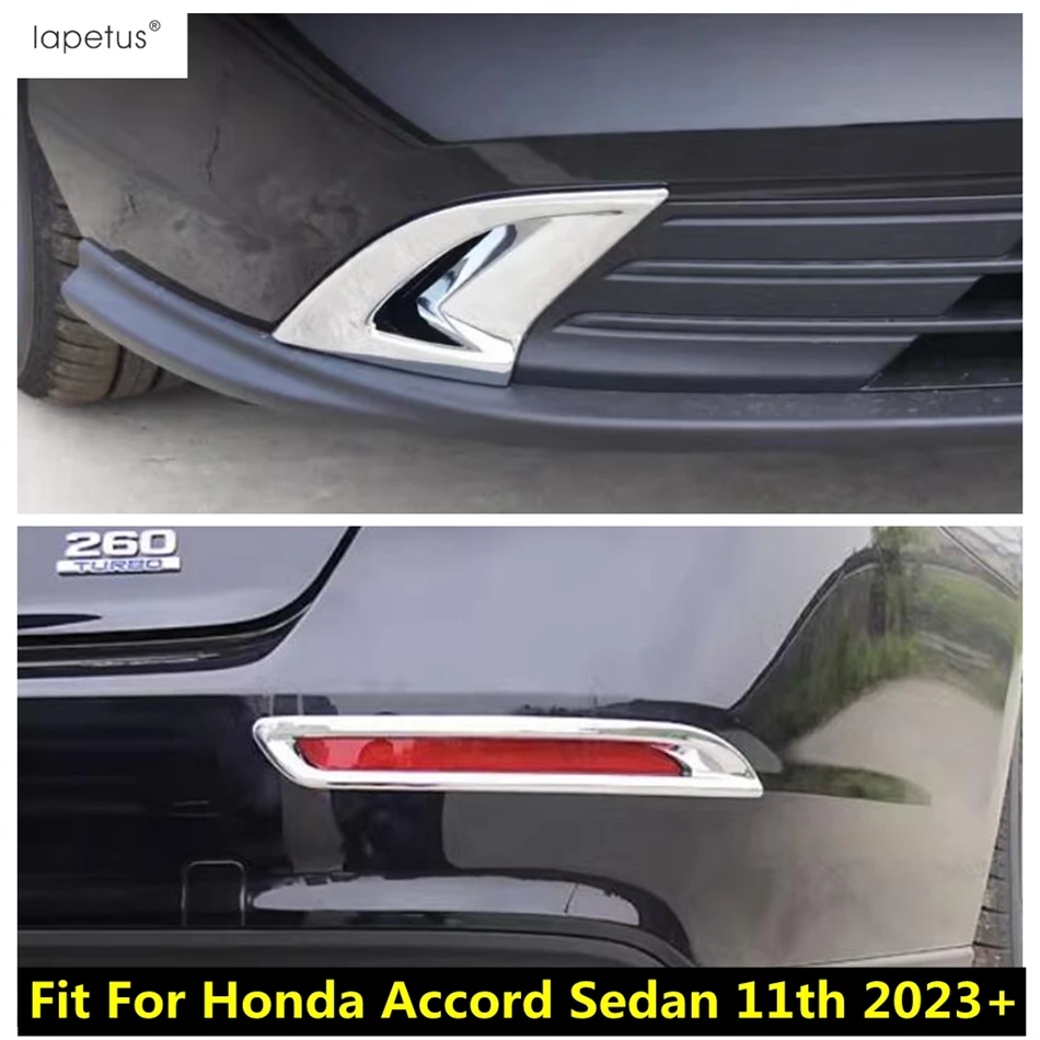Front Rear Fog Light Lamp Frame Decoration Cover Trim ABS Chrome Accessories Exterior Fit For Honda Accord Sedan 11th 2023 2024
Front Rear Fog Light Lamp Frame Decoration Cover Trim ABS Chrome Accessories Exterior Fit For Honda Accord Sedan 11th 2023 2024