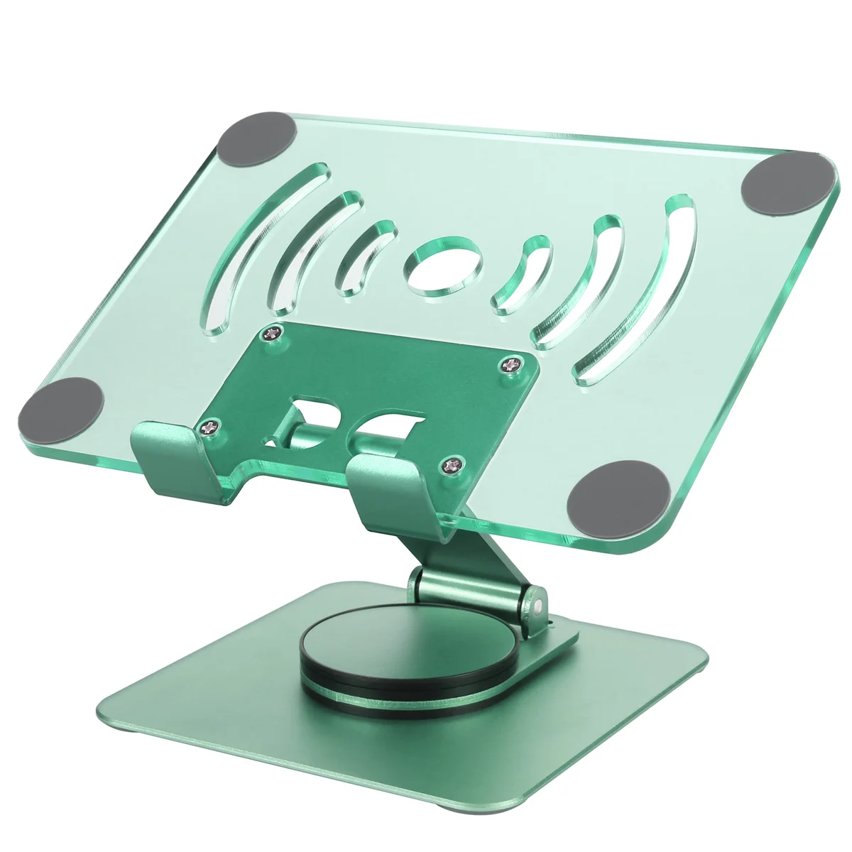 ATP-360° Rotating Tablet Stand Adjustable Portable Acrylic Desktop Stand for Tablets Up to 12.9 Inches Green
ATP-360° Rotating Tablet Stand Adjustable Portable Acrylic Desktop Stand for Tablets Up to 12.9 Inches Green