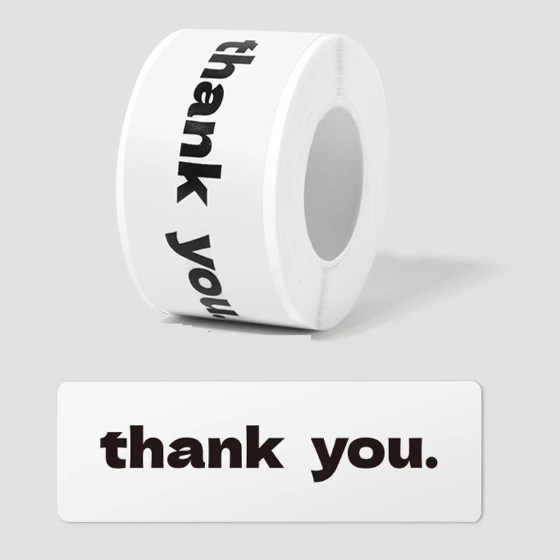 120Pcs Simple Black White Transparent Thank You Rectangular Seal Sticker Gift Stickers for Homemade Packaging Decoration Label
120Pcs Simple Black White Transparent Thank You Rectangular Seal Sticker Gift Stickers for Homemade Packaging Decoration Label