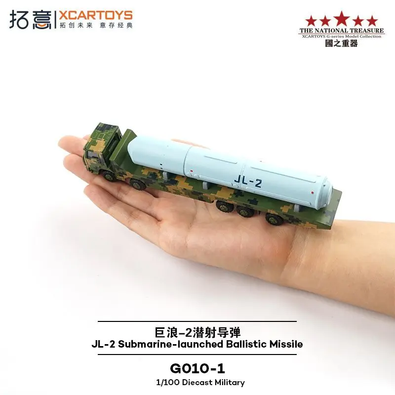 XCARTOYS 1:100 Alloy Diecast Miniature JL-2 SLBM Transport Vehicle High Precision Simulation Collectible Model Toy
XCARTOYS 1:100 Alloy Diecast Miniature JL-2 SLBM Transport Vehicle High Precision Simulation Collectible Model Toy
