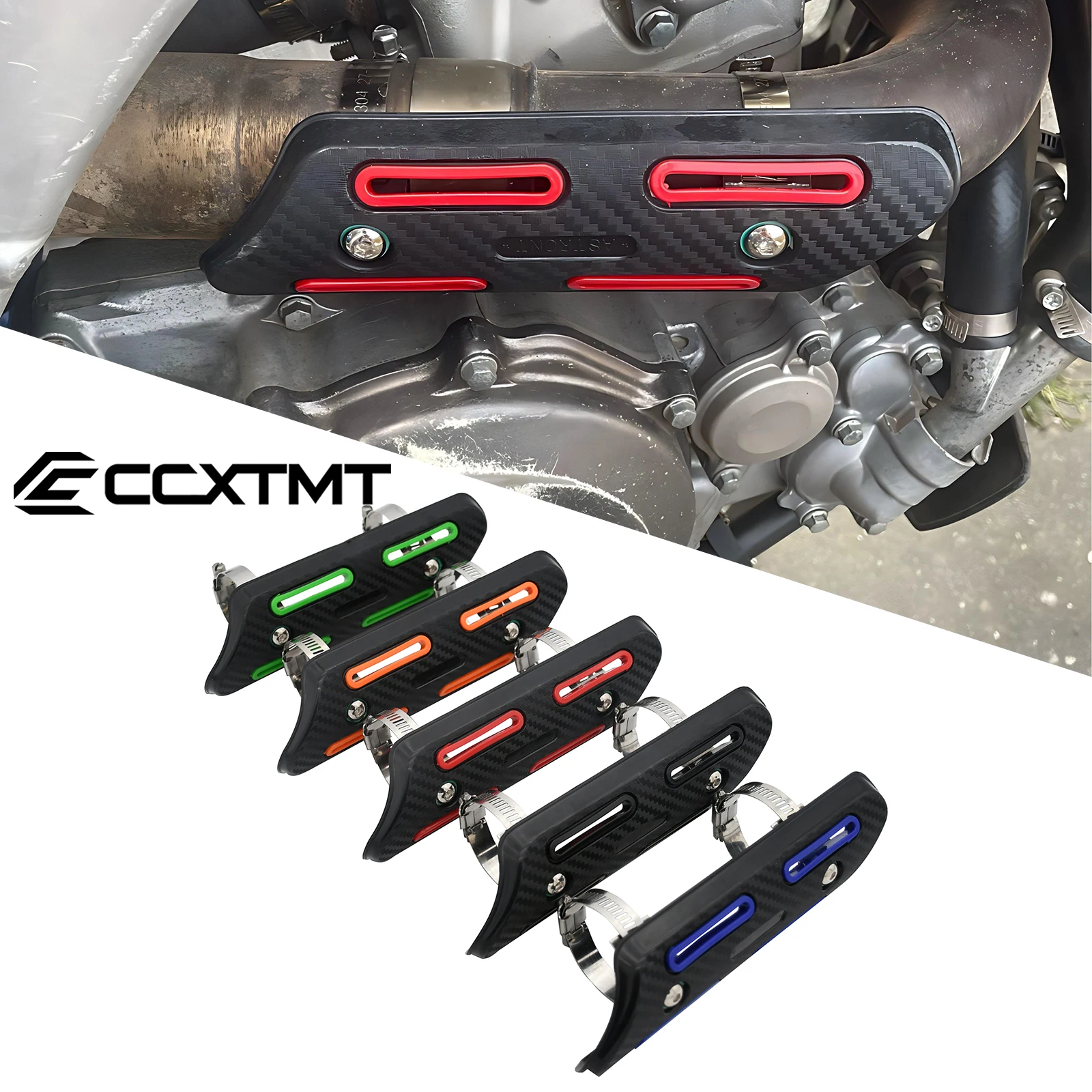 Motorcycle Exhaust Heat Shield Protector Guard cover For BETA RR SHERCO SEFR KXF SXF EXCF SMR FC FE RMZ RMX YZF WRF CRF 250 350
Motorcycle Exhaust Heat Shield Protector Guard cover For BETA RR SHERCO SEFR KXF SXF EXCF SMR FC FE RMZ RMX YZF WRF CRF 250 350