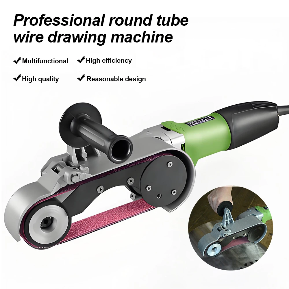 Electric Round Tube Polishing Machine Metal Rust Removal Brushing Machine Stainless Steel Tabletop Angle Grinder Belt Sander
Electric Round Tube Polishing Machine Metal Rust Removal Brushing Machine Stainless Steel Tabletop Angle Grinder Belt Sander