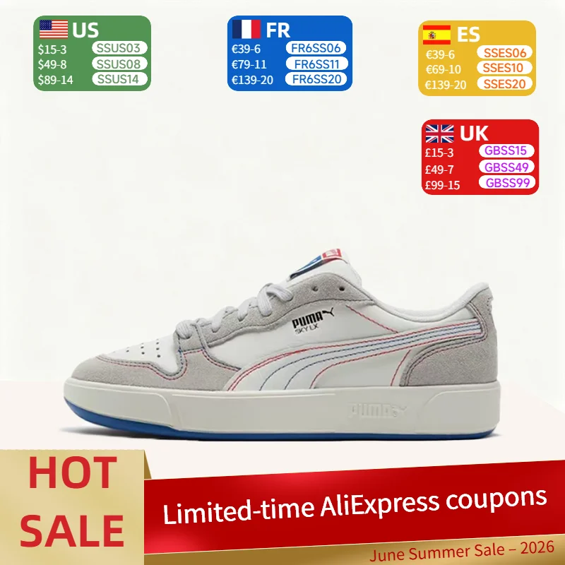 Puma Sky LX Stylish,Minimalist,Versatile,Durable,Cushioned,Lightweight Low-Top Sneakers for Men and Women – White/Gray 394210-01
Puma Sky LX Stylish,Minimalist,Versatile,Durable,Cushioned,Lightweight Low-Top Sneakers for Men and Women – White/Gray 394210-01