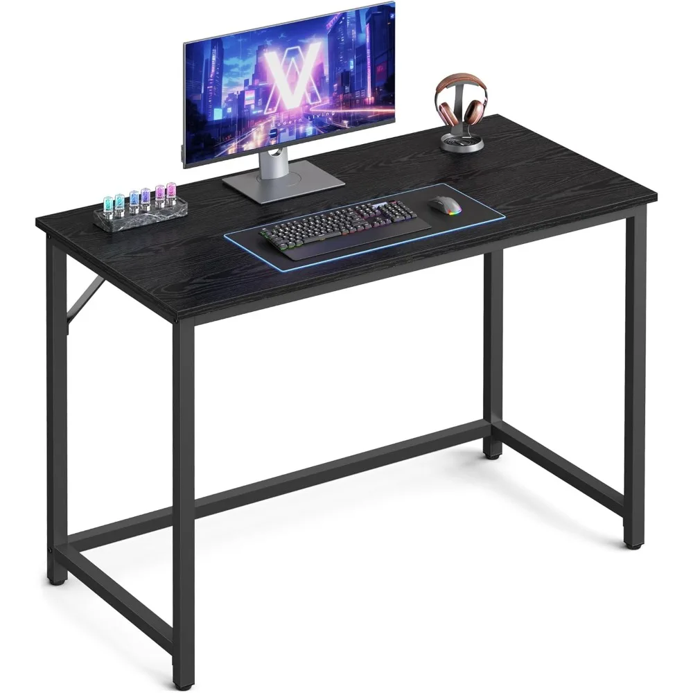 Computer Desk, Gaming Desk, Home Office Desk, for Small Spaces, 19.7 x 39.4 x 29.9 Inches, Industrial Style, Metal Frame, Black
Computer Desk, Gaming Desk, Home Office Desk, for Small Spaces, 19.7 x 39.4 x 29.9 Inches, Industrial Style, Metal Frame, Black