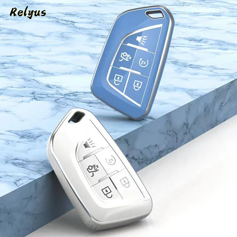 TPU Car Key Shell Cover Remote Case for Cadillac Escalade CT4 CT4-V CT5 XTS CT6 C8 for GMC Yukon 2021 2022 Accessories Keychain
TPU Car Key Shell Cover Remote Case for Cadillac Escalade CT4 CT4-V CT5 XTS CT6 C8 for GMC Yukon 2021 2022 Accessories Keychain