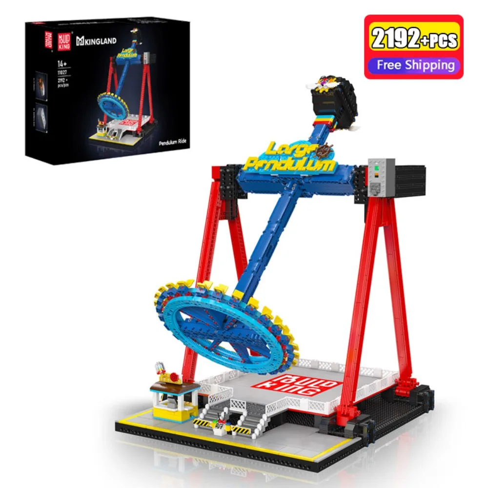 Mold King 2192 шт. гигантский маятник для езды в парке развлечений, модель строительных блоков, электрические RC MOC, наборы кирпичей, развивающие игрушки, подарки
Mold King 2192 шт. гигантский маятник для езды в парке развлечений, модель строительных блоков, электрические RC MOC, наборы кирпичей, развивающие игрушки, подарки