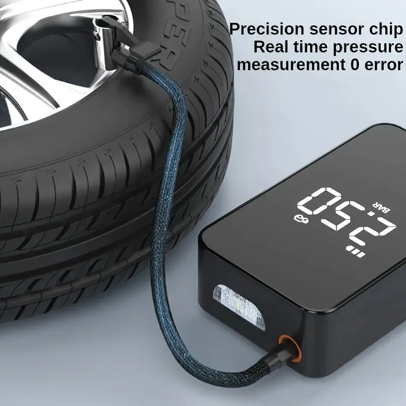 New Model Portable Wireless Tire Inflator Air Compressor Tire Pump Electric Pump for Car and Bicycle
New Model Portable Wireless Tire Inflator Air Compressor Tire Pump Electric Pump for Car and Bicycle