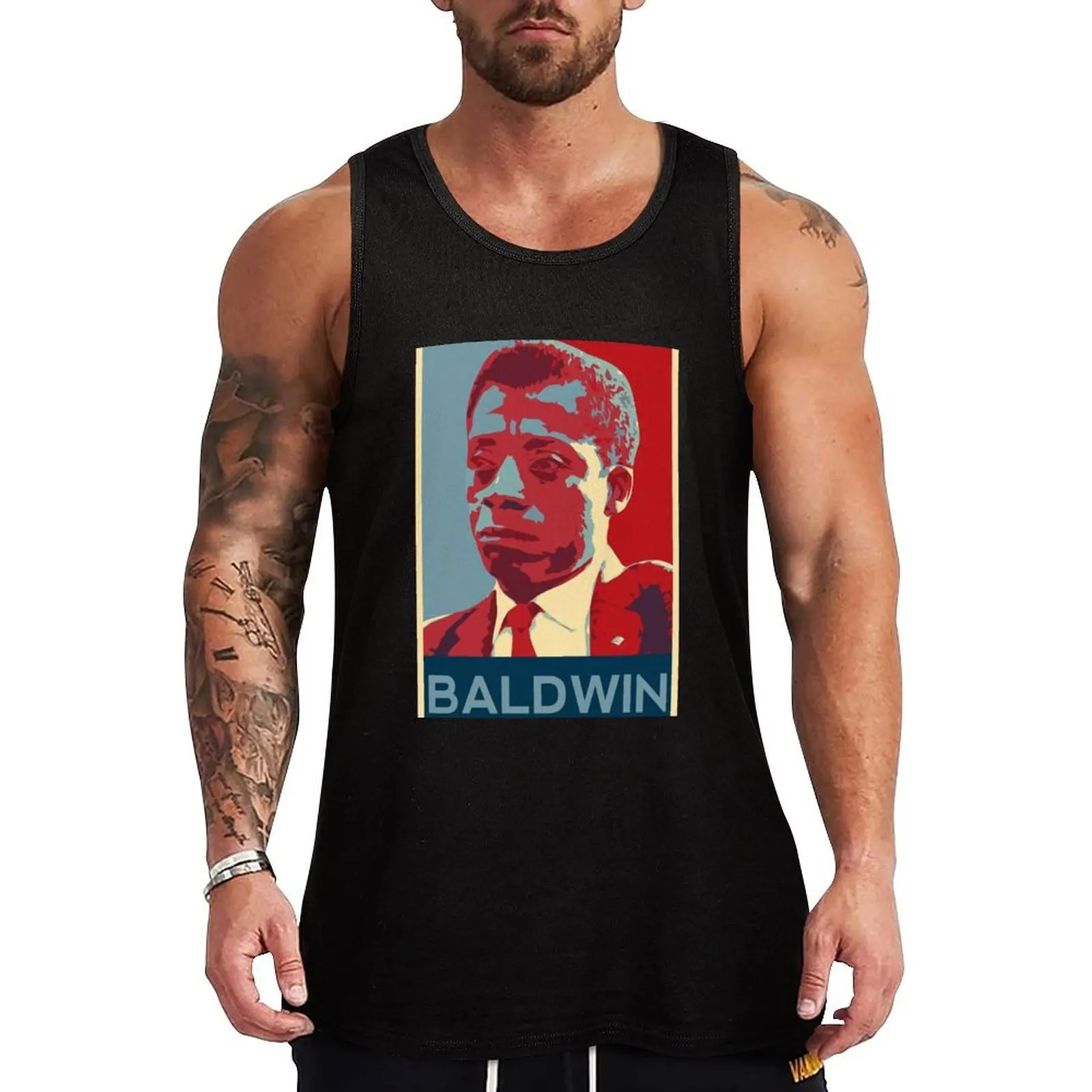 James Baldwin poster Tank Top sports suits bodybuilding Gym T-shirts for men mens clothing
James Baldwin poster Tank Top sports suits bodybuilding Gym T-shirts for men mens clothing