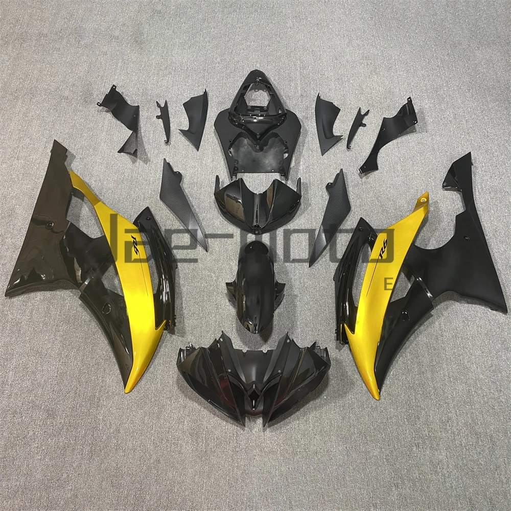 For YZF R6 2008 2009 2010-2013 2014 2015 2016 Motorcycle Bodywork Set High Quality Injection ABS Plastics Fairings Black Yellow
For YZF R6 2008 2009 2010-2013 2014 2015 2016 Motorcycle Bodywork Set High Quality Injection ABS Plastics Fairings Black Yellow