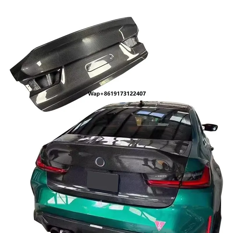Customized CSL Style Lightweight Dry Carbon Fiber Rear Trunk for 3 Series G80 M3 G82 M4 2020-2022 Trunk Boot Lid Upgrade
Customized CSL Style Lightweight Dry Carbon Fiber Rear Trunk for 3 Series G80 M3 G82 M4 2020-2022 Trunk Boot Lid Upgrade