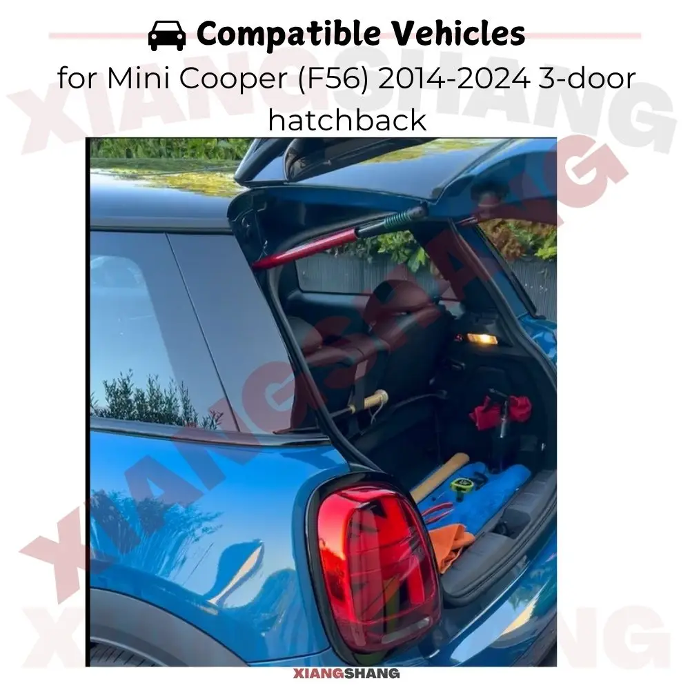 Auto Pop-Up Trunk Struts for Mini Cooper F56 2014-2024 3-door hatchback Automatic Opening Gas Lift Supports with Springs Boot
Auto Pop-Up Trunk Struts for Mini Cooper F56 2014-2024 3-door hatchback Automatic Opening Gas Lift Supports with Springs Boot
