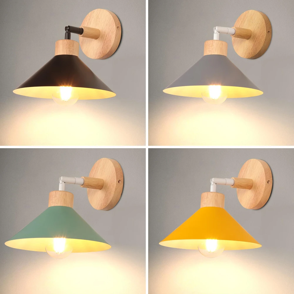 Modern Wall Light Wood Iron Led Sconce Bedroom Bedside Lamp Decor Lighting Reading Living Room Aisle Corridor Indoor wandlamp
Modern Wall Light Wood Iron Led Sconce Bedroom Bedside Lamp Decor Lighting Reading Living Room Aisle Corridor Indoor wandlamp