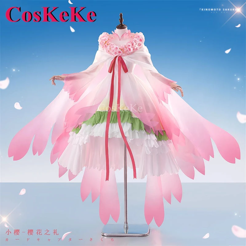 CosKeKe Kinomoto Sakura Anime Cardcaptor Sakura Cosplay Costumes Blue And White Date Sweet Outfit Activity Role Play Clothing
CosKeKe Kinomoto Sakura Anime Cardcaptor Sakura Cosplay Costumes Blue And White Date Sweet Outfit Activity Role Play Clothing