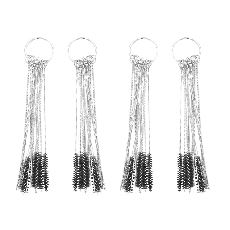 Carburetor Cleaner Cleaning Brushes Kit, Small Wire Brush - 40 Needles + 20 Brushes
Carburetor Cleaner Cleaning Brushes Kit, Small Wire Brush - 40 Needles + 20 Brushes