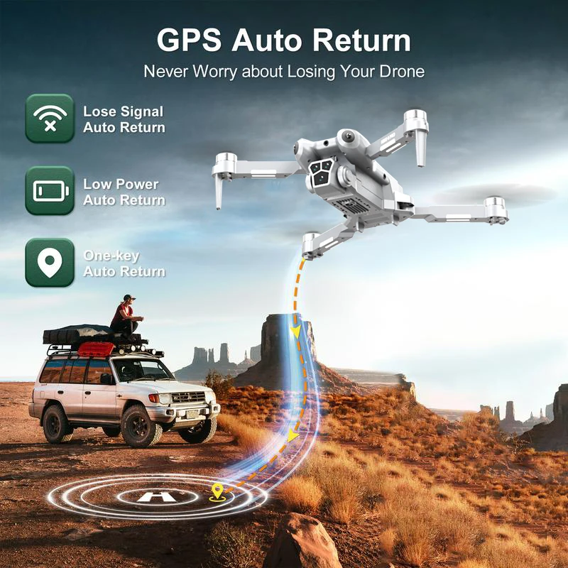H10 drone, 8K camera intelligent obstacle avoidance, optical flow positioning precise hovering shooting,
H10 drone, 8K camera intelligent obstacle avoidance, optical flow positioning precise hovering shooting,