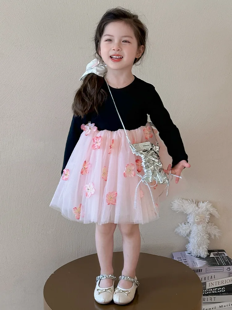 Girls Princess Dress Spring Autumn2025New Style Dress for Girls Baby Long Sleeve Fairy Mesh Dress
Girls Princess Dress Spring Autumn2025New Style Dress for Girls Baby Long Sleeve Fairy Mesh Dress